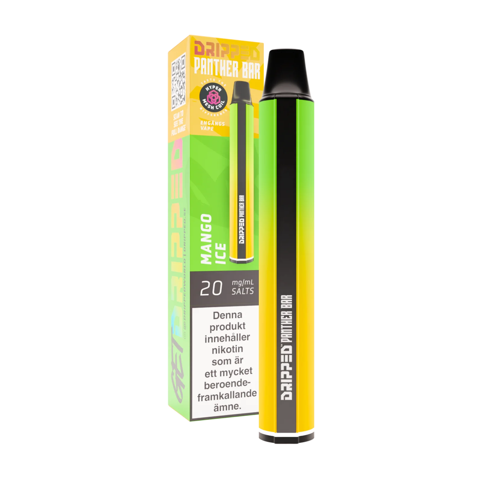 Panther Bar – Mango Ice (20 mg, Engångs vape)