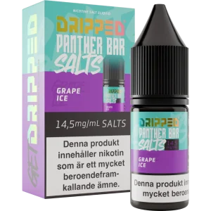 Panther Bar Salts – Grape Ice (10 ml, 14,5 mg Nikotinsalt)