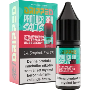 Panther Bar Salts – Strawberry Watermelon Bubblegum (10 ml, 14,5 mg Nikotinsalt)