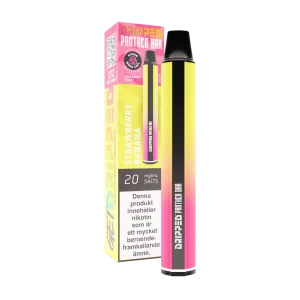 Panther Bar – Strawberry Banana (20 mg, Engångs vape)