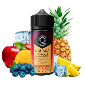 Pineapple Ice Cream Red Apple Blueberry från Kanoka Maoli (100ml, Shortfill)