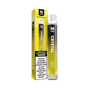 Pineapple Peach Mango från Crystal Mesh (2ml, 20mg, Engångsvape)