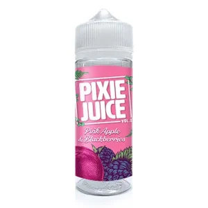 Pixie Juice Vol 2 – Pink Apple & Blackberries (100 ml, Shortfill)