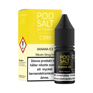 Pod Salt Core – Banana Ice (10 ml, 14 mg, Nikotinsalt)