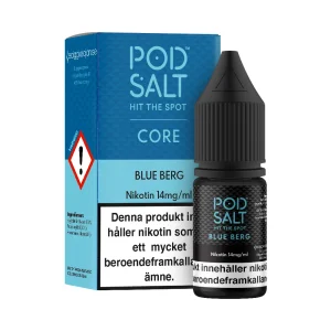 Pod Salt Core – Blue Berg (10 ml, 14 mg, Nikotinsalt)