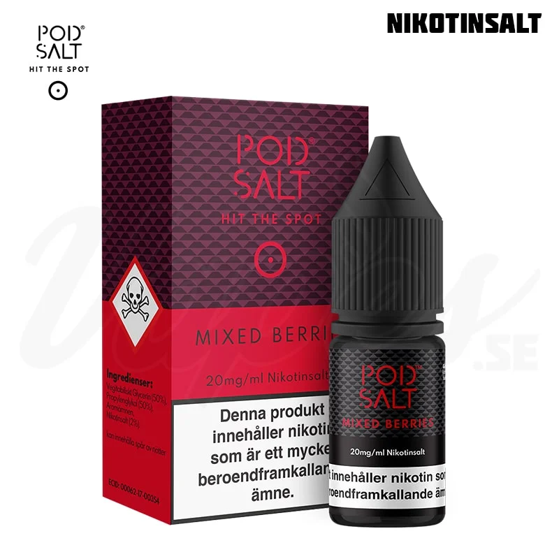 Pod Salt Core – Mixed Berries (10 ml, 20 mg, Nikotinsalt)