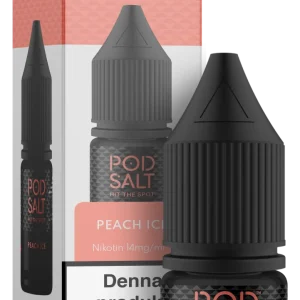 Pod Salt Core – Peach Ice (10 ml, 14 mg, Nikotinsalt)