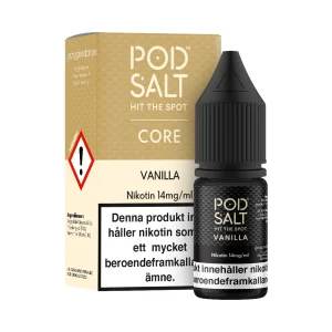 Pod Salt Core – Vanilla (10 ml, 14 mg, Nikotinsalt)