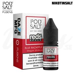 Pod Salt Fusions – Blue Razapple (10 ml, 20 mg, Nikotinsalt)