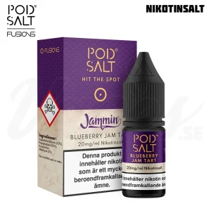 Pod Salt Fusions – Blueberry Jam Tart (10 ml, 20 mg, Nikotinsalt)