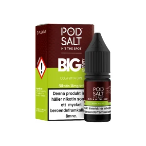 Pod Salt Fusions – Cola With Lime (10 ml, 14 mg, Nikotinsalt)