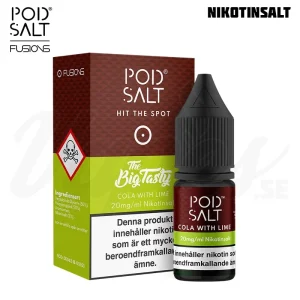 Pod Salt Fusions – Cola With Lime (10 ml, 20 mg, Nikotinsalt)