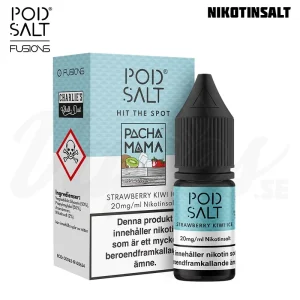 Pod Salt Fusions – Strawberry Kiwi Ice (10 ml, 20 mg, Nikotinsalt)