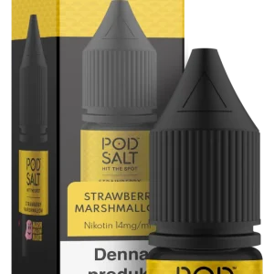 Pod Salt Fusions – Strawberry Marshmallow Man (10 ml, 14 mg, Nikotinsalt)