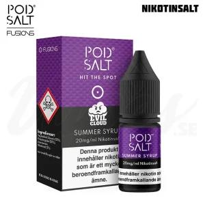 Pod Salt Fusions – Summer Syrup (10 ml, 20 mg, Nikotinsalt)