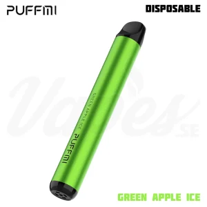 PUFFMI – Green Apple Ice (20 mg, Disposable)