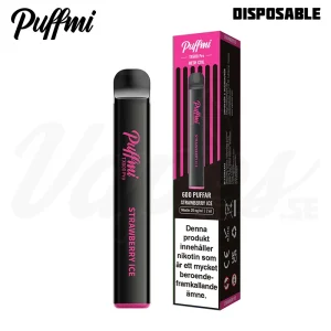 Puffmi TX600 Pro Mesh – Strawberry Ice (20 mg, Disposable)