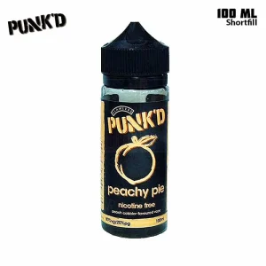 PUNK U – Peachy Pie (100 ml, Shortfill) – Utgått