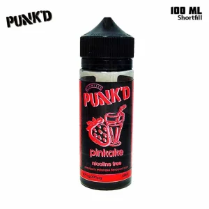 PUNK U – Pinkake (100 ml, Shortfill) – Utgått