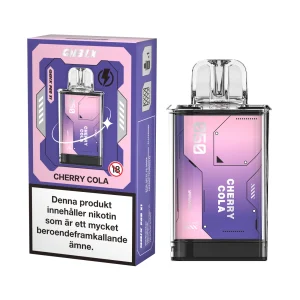 QBIX Pod – Cherry Cola (14 mg, Engångspod)
