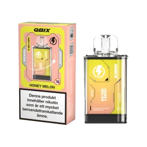 QBIX Pod – Honey Melon (14 mg, Engångspod)