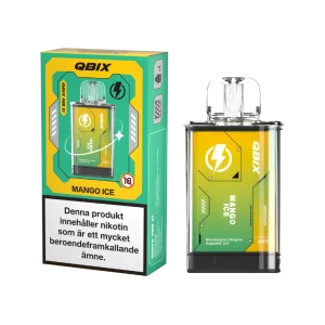 QBIX Pod – Mango Ice (14 mg, Engångspod)