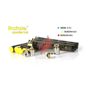Rafale SS Coils från Uwell (5-pack)