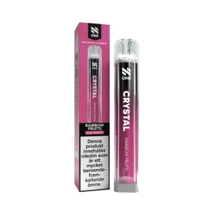 Rainbow Fruits från Crystal Mesh (2ml, 20mg, Engångsvape)