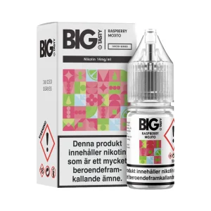 Raspberry Mojito från Big Tasty (10ml, 14mg, Nikotinsalt)