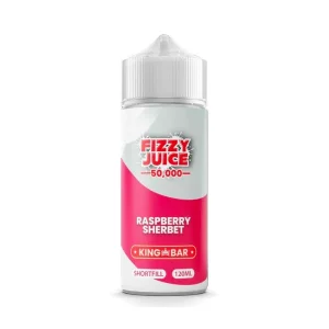 Raspberry Sherbet från Fizzy King Bar (100ml, Shortfill)
