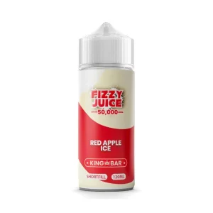 Red Apple Ice från Fizzy King Bar (100ml, Shortfill)