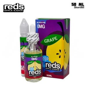 Reds Apple E-Juice – Grape Iced (50 ml, Shortfill) – Utgått