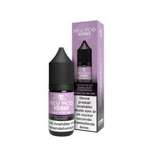 Rev Pod Salts – Watermelon Bubblegum Strawberry (10 ml, 14 mg Nikotinsalt)