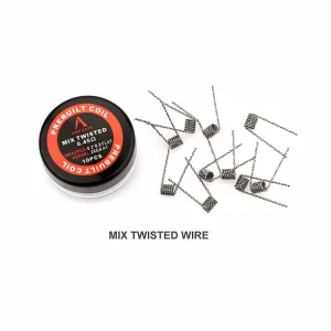 Rofvape Mix Twisted Prebuilt Coils (10 st Färdiga Coils)