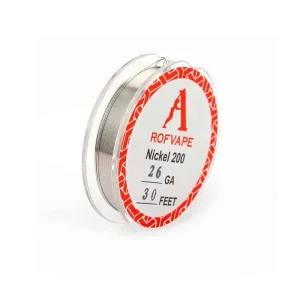 Rofvape Nickel (Ni200) 26 AWG (9 m/spole) – Utgått
