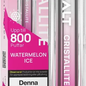 Salt Cristallite – Watermelon Ice (20 mg, Engångs vape)
