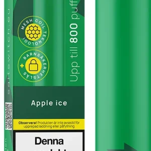 Salt Switch – Apple Ice (20 mg, Engångs vape)