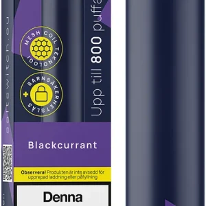 Salt Switch – Blackcurrant (20 mg, Engångs vape)