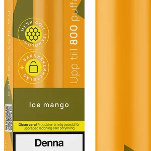Salt Switch – Mango Ice (20 mg, Engångs vape)