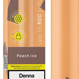 Salt Switch – Peach Ice (20 mg, Engångs vape)