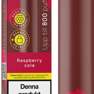 Salt Switch – Raspberry Cola (20 mg, Engångs vape)