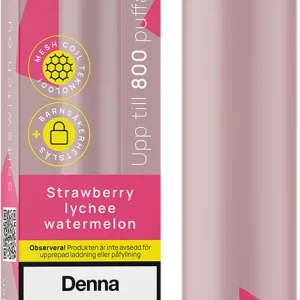 Salt Switch – Strawberry Lychee Watermelon (20 mg, Engångs vape)