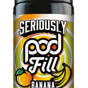 Seriously Pod Fill – Banana Mandarin (100 ml, Shortfill)
