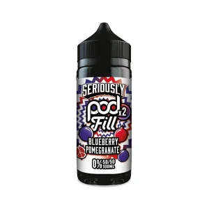 Seriously Pod Fill – Blueberry Pomegranate (100 ml, Shortfill)