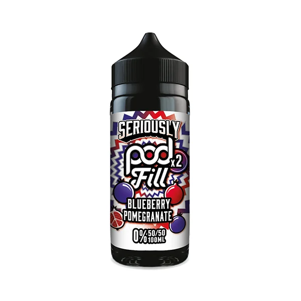 Seriously Pod Fill – Blueberry Pomegranate (100 ml, Shortfill)