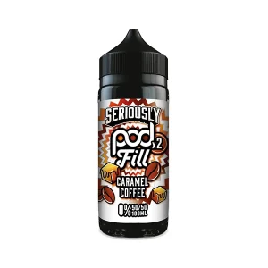 Seriously Pod Fill – Caramel Coffee (100 ml, Shortfill)