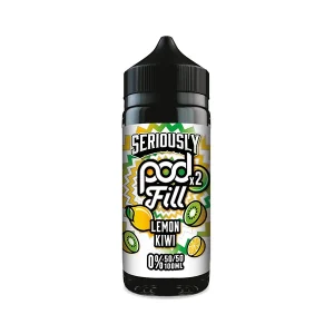 Seriously Pod Fill – Lemon Kiwi (100 ml, Shortfill)