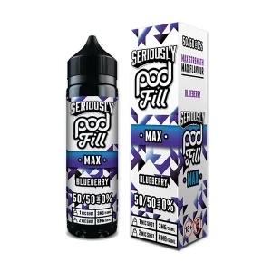 Seriously Pod Fill MAX – Blueberry (40 ml, Shortfill)