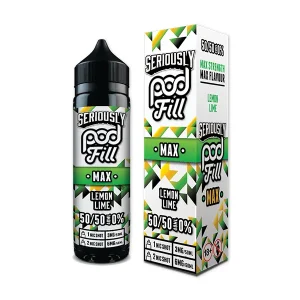 Seriously Pod Fill MAX – Lemon Lime (40 ml, Shortfill)