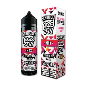 Seriously Pod Fill MAX – Strawberry Candy (40 ml, Shortfill)